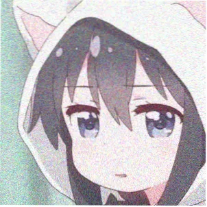 猫耳午后打盹日常系动漫图片头像